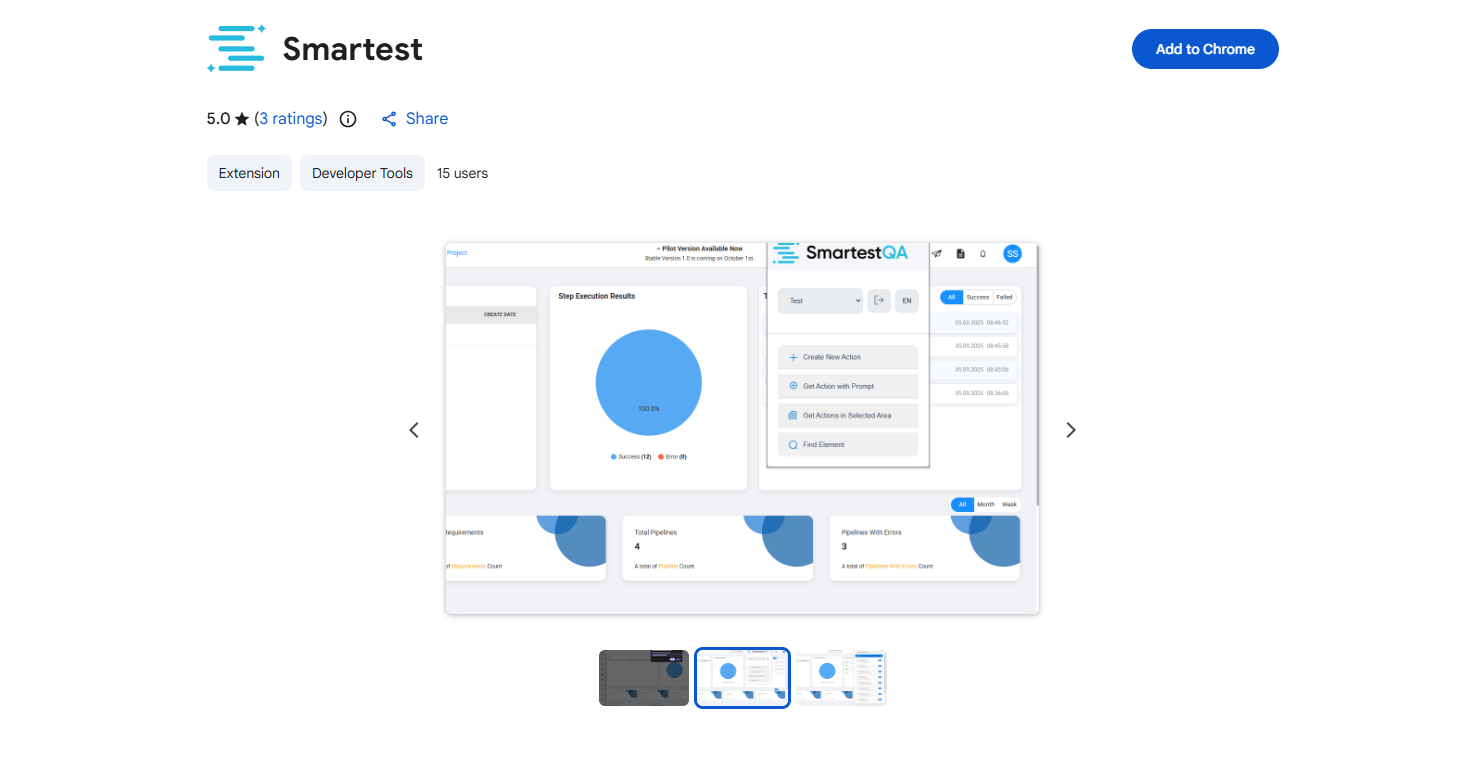 Chrome Plugin Ekran Görüntüsü